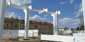 Postępy prac przy budowie Dworca Metropolitalnego